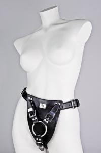 CARMEN RIVERA STRAP ON BLACK INKL. 3 RINGE