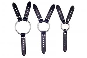 CARMEN RIVERA STRAP ON BLACK INKL. 3 RINGE