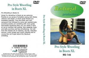 Raslingal # 146 Pro Style Wrestling In Boots XL