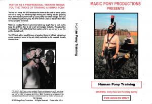 Human Pony Training