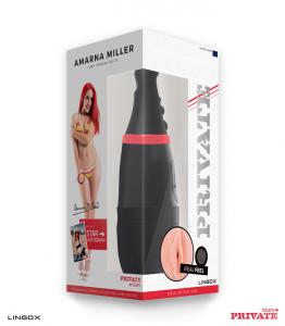 MASTURBATOR AMARNA MILLER VAGINA + PROST ATE MASSAGER