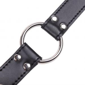 BLACK PVC RING GAG