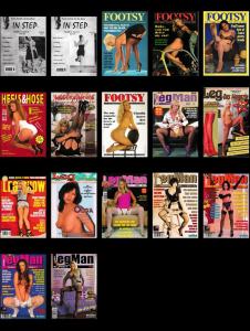 FOOT / LEG FETISH MAGAZIN MIX PACK (4er)
