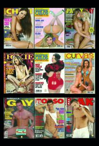 SPANISCHE MAGAZINE HETERO & GAY (80er)