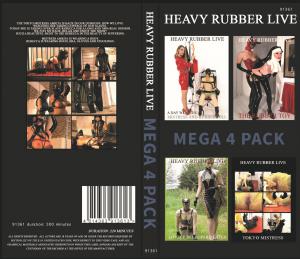 HEAVY RUBBER LIVE MEGA 4 PACK
