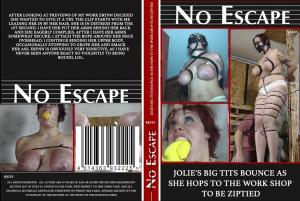 JOLIES BIG TITS BOUNCE AS SHE HOPS TO T HE WORK SHOP TO BE ZIPTIED (NO ESCAPE)