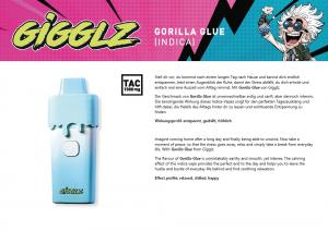 GIGGLZ TAC VAPE GORILLA GLUE