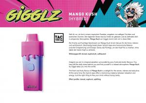 GIGGLZ TAC VAPE MANGO KUSH