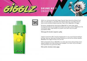 GIGGLZ TAC VAPE SKUNK NO. 1
