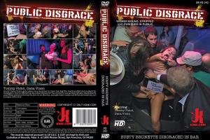 BUSTY BRUNETTE DISGRACED IN BAR