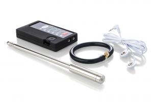 Penis Plug & Cockring Set shock and vibr ation - large