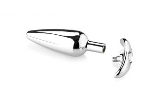 One Way Anal Plug with Diamond