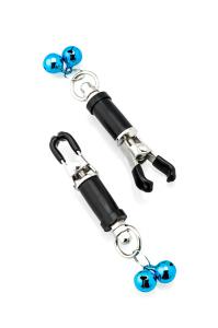 Luxury Nipple Clamps with Blue Bells
