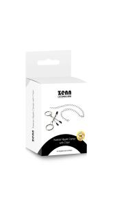 Tweezer Nipple Clamps with Chain