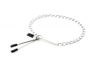 Tweezer Nipple Clamps with Chain