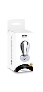 Big aluminium alloy buttplug 40mm