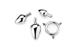 Cock Ring With Three Anal Plugs