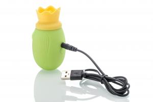 2 in 1 Clitoral Sucking and Tongue Licki ng Vibrator