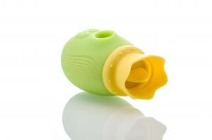 2 in 1 Clitoral Sucking and Tongue Licki ng Vibrator
