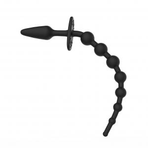 Silicone Anal Bead Tail Plug