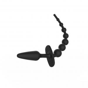 Silicone Anal Bead Tail Plug