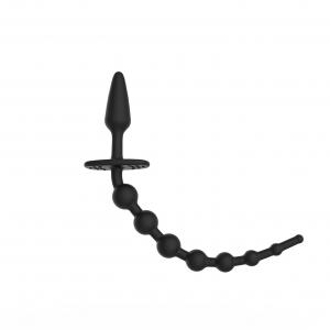 Silicone Anal Bead Tail Plug