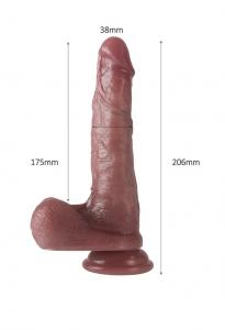 Super Soft Realistic Dual Density Dick 2 0,6 cm