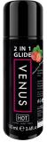 VENUS 2 IN 1 MASSAGE & GLIDE GEL STRAWBE RRY AROMA (100ml)