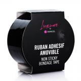 BLACK RED RIBBON BONDAGE TAPE BDSM 15 M