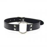 BLACK PVC RING GAG