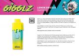 GIGGLZ TAC VAPE LEMON DRIZZLE