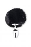 Deluxe Fluffy Bunny Tail - Black